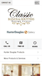 Mobile Screenshot of classicblindsandshutters.com